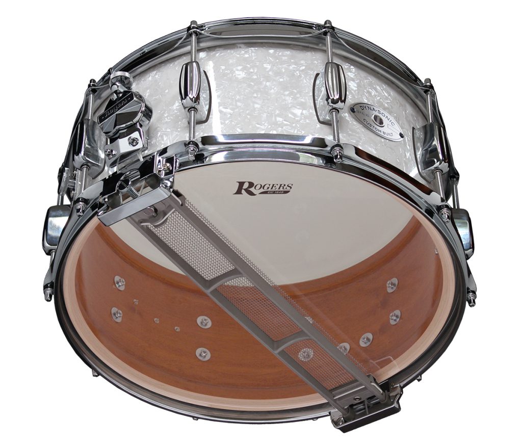 Rogers Dyna-Sonic 14 x 6.5'' Snare Drum, Fruitwood Stain